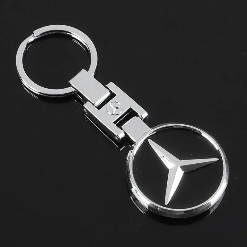 EZB2 2025 Hot New Zinc Alloy Metal Car Keychain Cover For Mercedes Benz AMG W177 W176 X166 X167 C257 C218 X253 C118 C117 H247 Auto A