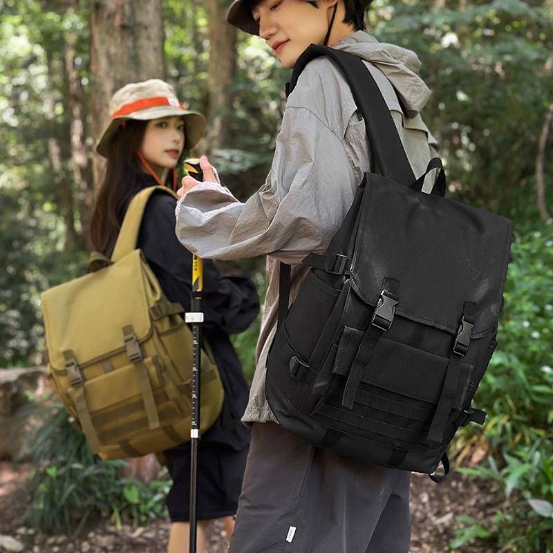 Schoolbag Lightweight Short-distance Travel Bag Backpack Men and Women 1011 New Large-capacity Leisure Sports Mountaineering Bag School Bag Backpack