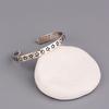 Silver Color Pupular Korea Style Star Bangle For Women  Simple Opening Hand Jewelry Party