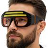 Multi-functional Eyeglass Lamp Type-C Charging Wave Sensor Control LED Flashlight Ultra Light Rechargeable Headlamp for 800mah