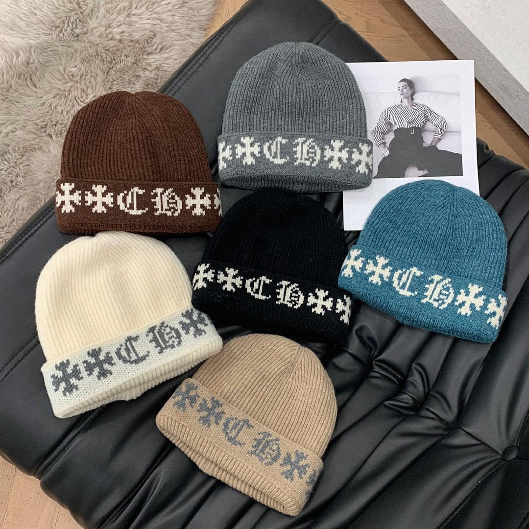 

Зимняя теплая вязаная шапка двойной вязки с защитой ушей и шарфом, облегающий дизайн