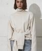 SIGREAT Layered Sleeve High Neck Pullover_Ivory