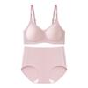 Anti-Gravity Seamless Wire-Free Support Bra with Fixed Cups & Letter Straps