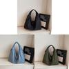 Nylon Casual Shoulder Bag With Zipper Closure For Daily Use