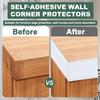 1PC 3Meters Self Adhesive Wall Corner Protector Guard Flexible Peel And Stick Molding Trim for Ceiling Countertop Edge Protectio