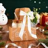 Gingerbread Drink Holder 2 Cup Drink Carrier with Handle Foldable Gingerbread House