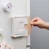 Home Magnetické odsávanie Nástenná škatuľka na kávový filtračný papier Štvorcový ručne varený kávový filtračný papier Prachotesný úložný box