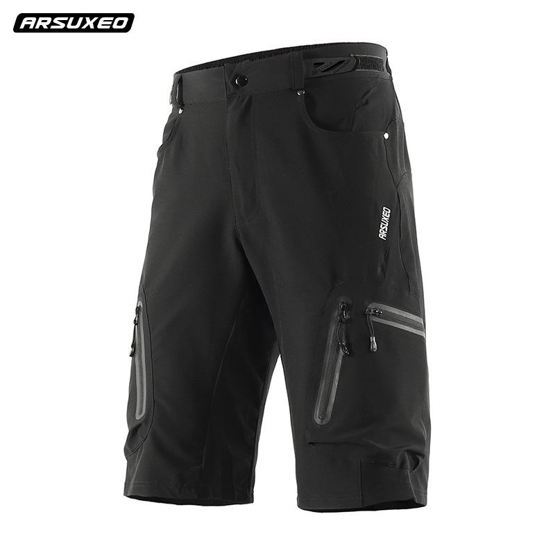 

Men s Five-Point Downhill Cross-Country Cycling Shorts ARSUXEO N1202 2XL (EU XL) чорний