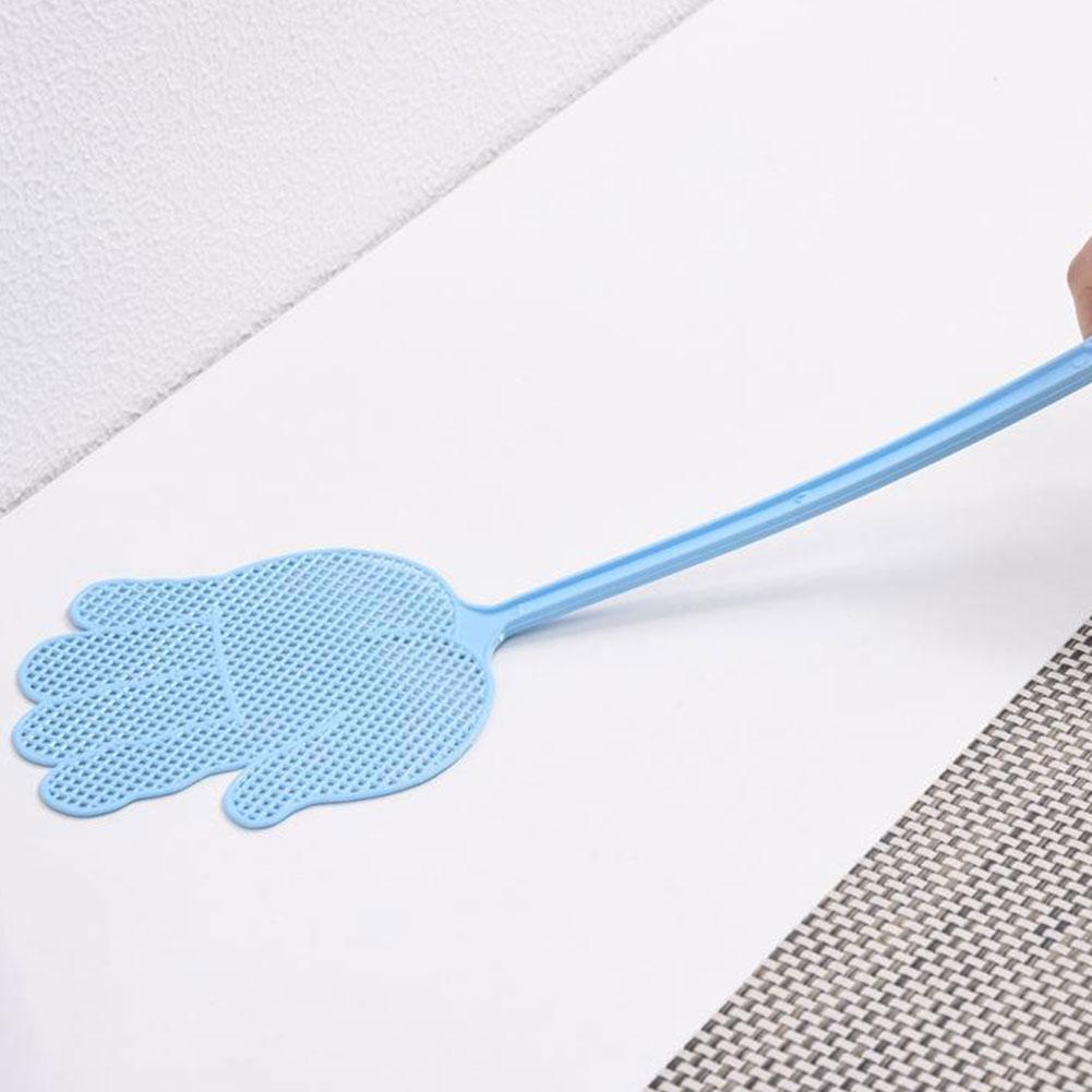 Creative Palm Shaped Mosquito Swatter Plastic Dynamic Thick Pest Clap Kitchen Mosquito Large Fo E0K9