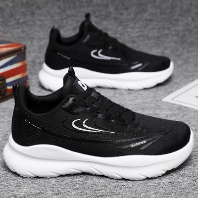 Herenschoenen 2025 nieuwe sportschoenen mode veelzijdige koppel casual trendy schoenen mesh ademend lichtgewicht schokabsorptie trainingsschoenen
