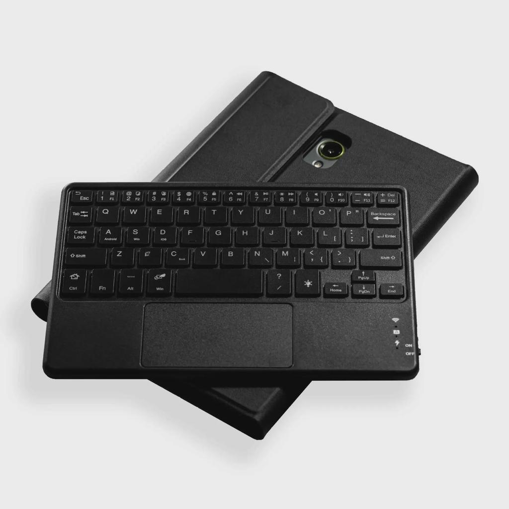 Bluetooth-Tastaturhülle für Samsung Galaxy Tab Active3/5 8 Zoll (X306B/T570)