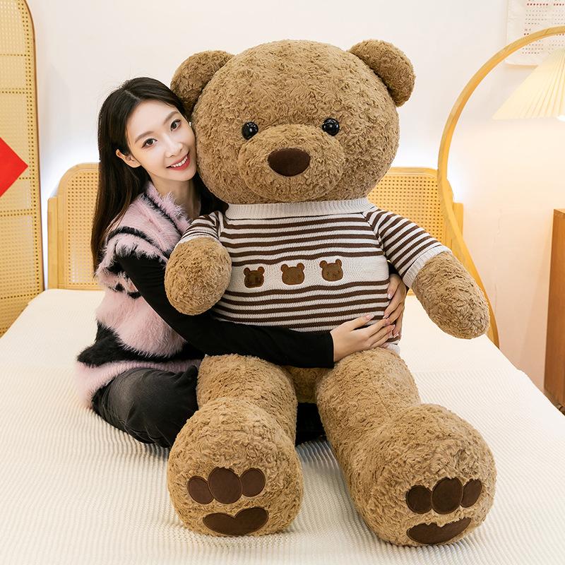 Teddy Bear Doll Plush Toy Rag Doll Teddy Bear Doll Sleeping Pillow Large Hug Bear Girl Gift