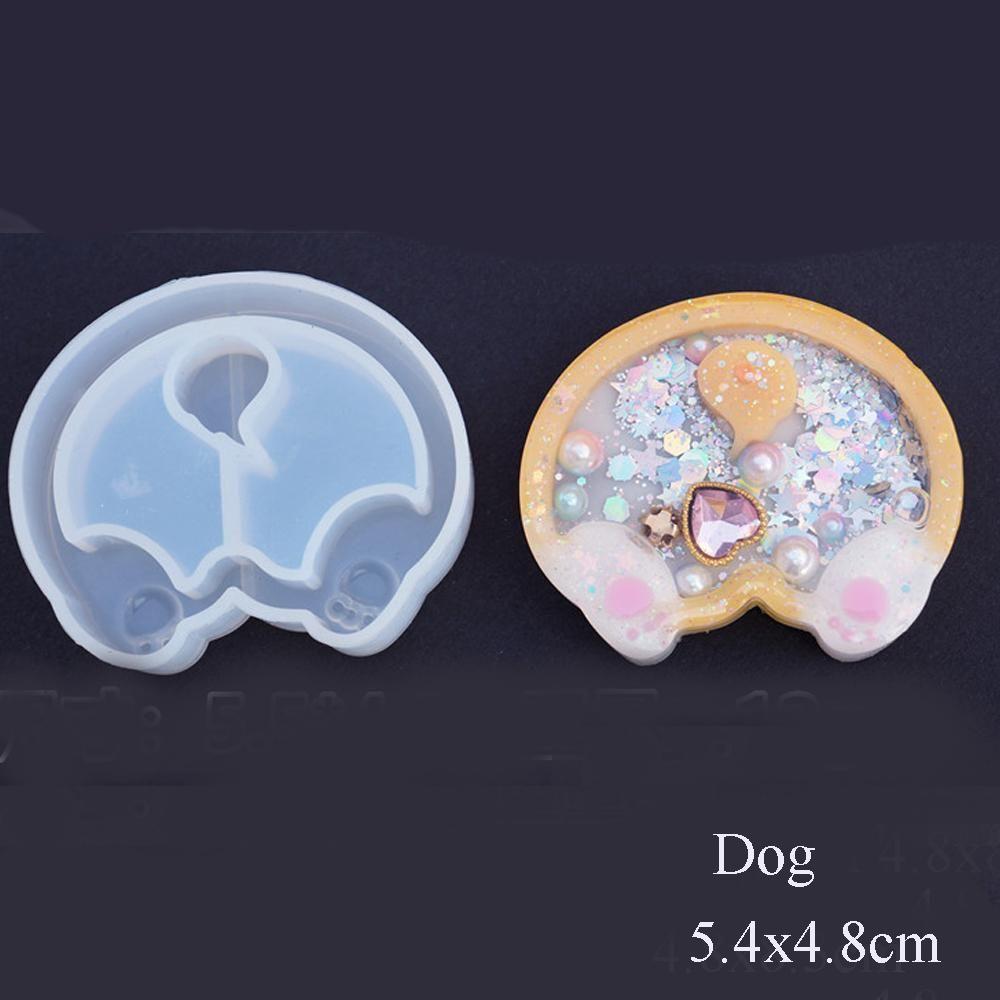 Crystal Key Chain Resin Mould Jewelry Making Tools Silicone Mold UV Epoxy Crystal Key Chain Resin Mould Jewelry Making Tools Silicone Mold UV Epoxy