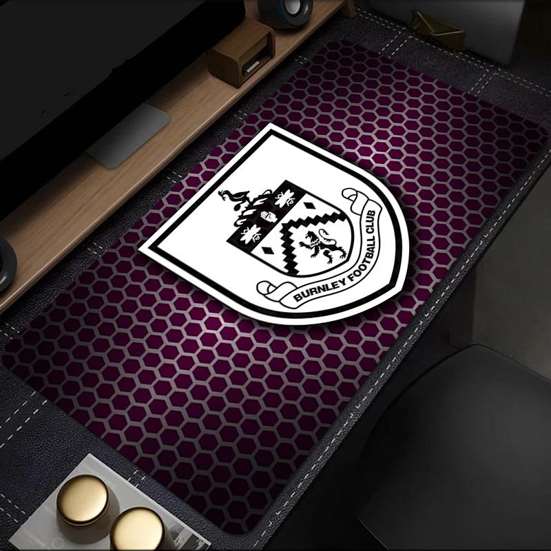 Football Club Burnley Mouse Pad, Rubber Base, Mouse Pad for Gamers and Office Use, Gaming Desk , Easy To Clean Mat Christmas Fan Gifts