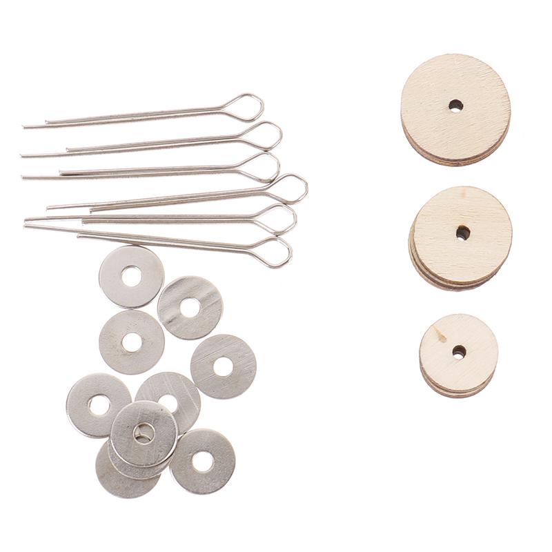 Akcesoria do stawów niedźwiedzia DIY Drewniany obrotowy paznokieć Końcówka stawu niedźwiedzia Śruba stawu niedźwiedzia