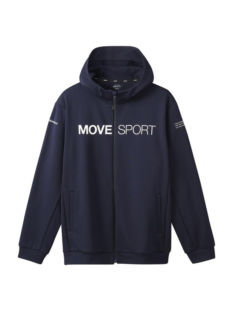 SHIELD Soft Warm Full Zip Hoodie NV M [DESCENTE] S.F.TECH