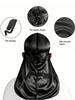 Unisex Silky Long Tail Durag Pirate Hat Turban Fashion Headwraps Cap Bandana Women Men Headwear Caps Hijab Hair Accessories