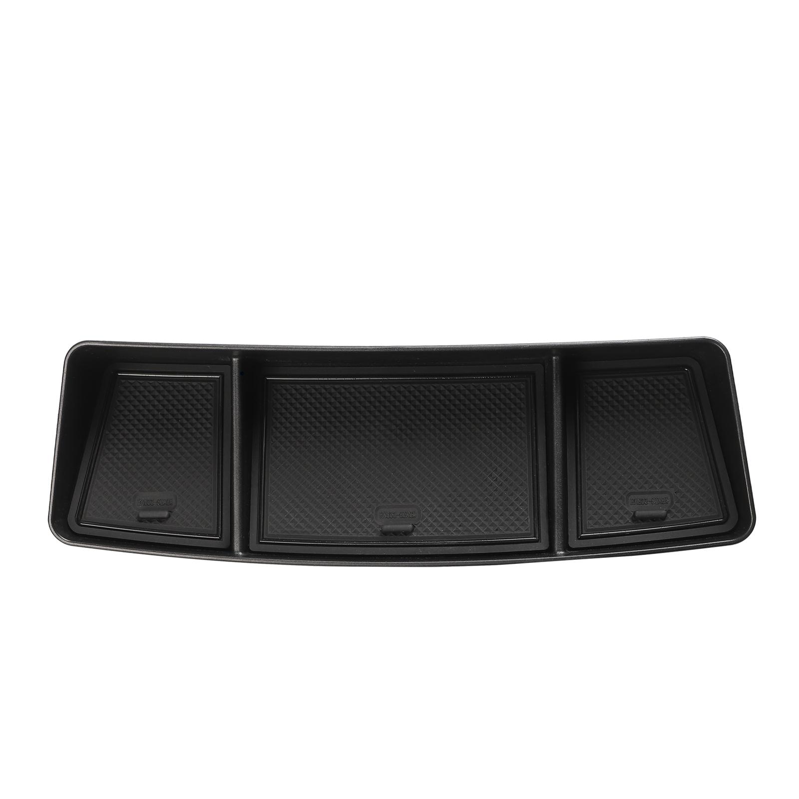 

for BMW 3 Series 2023 2024 Dashboard Storage Tray Center Console Hidden Box Behind Screen Car Accessories Organizer