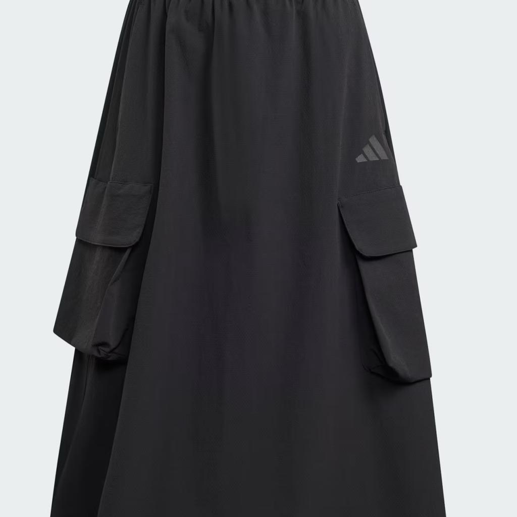 adidas City Tech Gładka Wygodna Spódnica Maxi Cargo Casual Damska spódnice JM8438