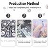 Pearl painting kit DIY elegant peacock floral home decoration painting