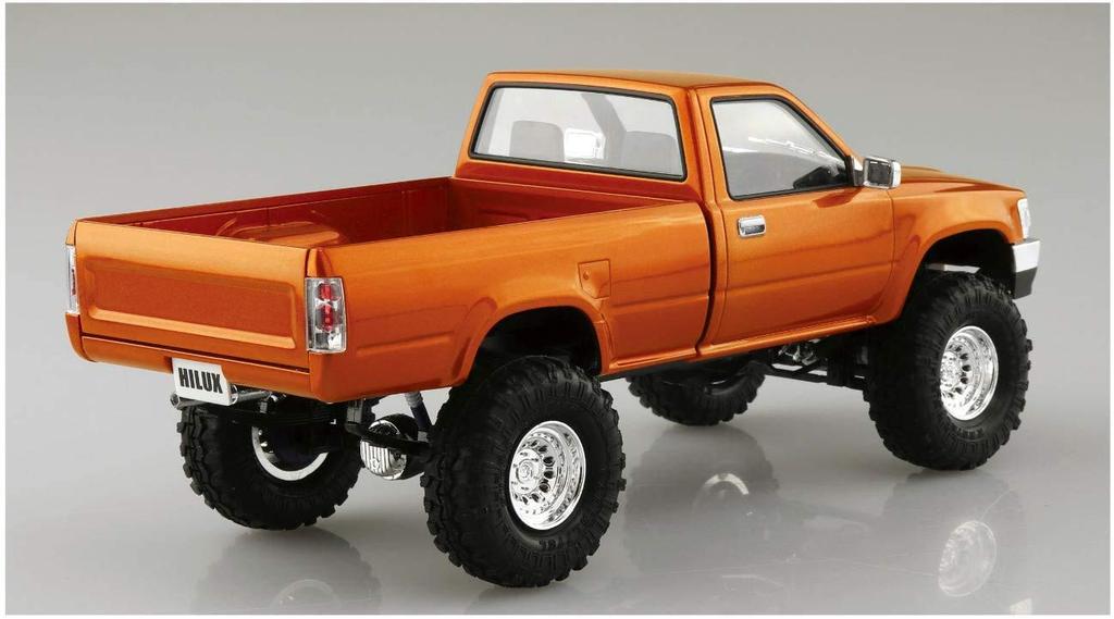 Aoshima Bunka Kyozai The Tuned Car Series 65 Toyota RN80 Hilux Long Head 1995 Plastic Model Kit Co., Ltd. (AOSHIMA) 1/24 No. Lift-Up