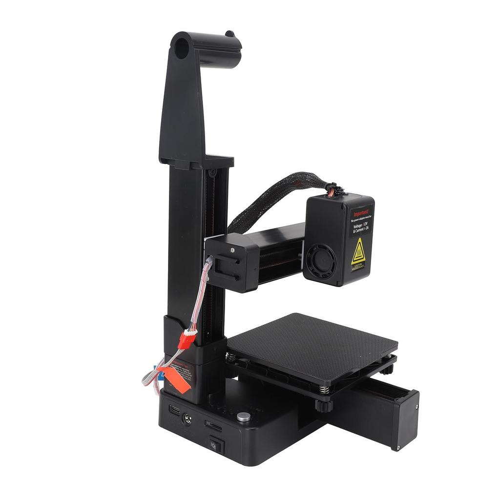 Small 3D Printer All Metal Nozzle Efficient Frequency Division Multiplexing Small 3D Printer Rapid Heating for Handcraft