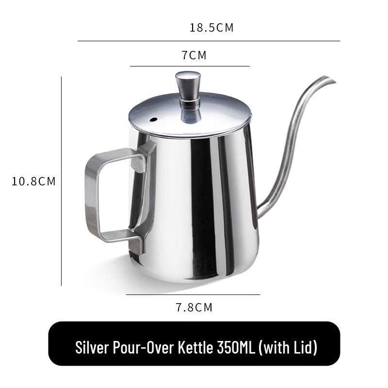 304 Stainless Steel Pour-Over Coffee Kettle