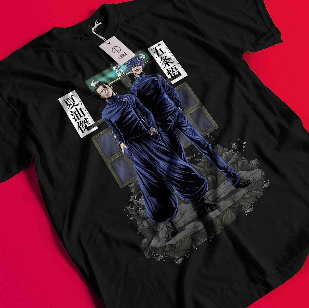 Gojo Satoru T-Shirt Geto Suguru Shirt Jujutsu Kaisen Tshirt Toji Tee Sukuna Toji BB1640