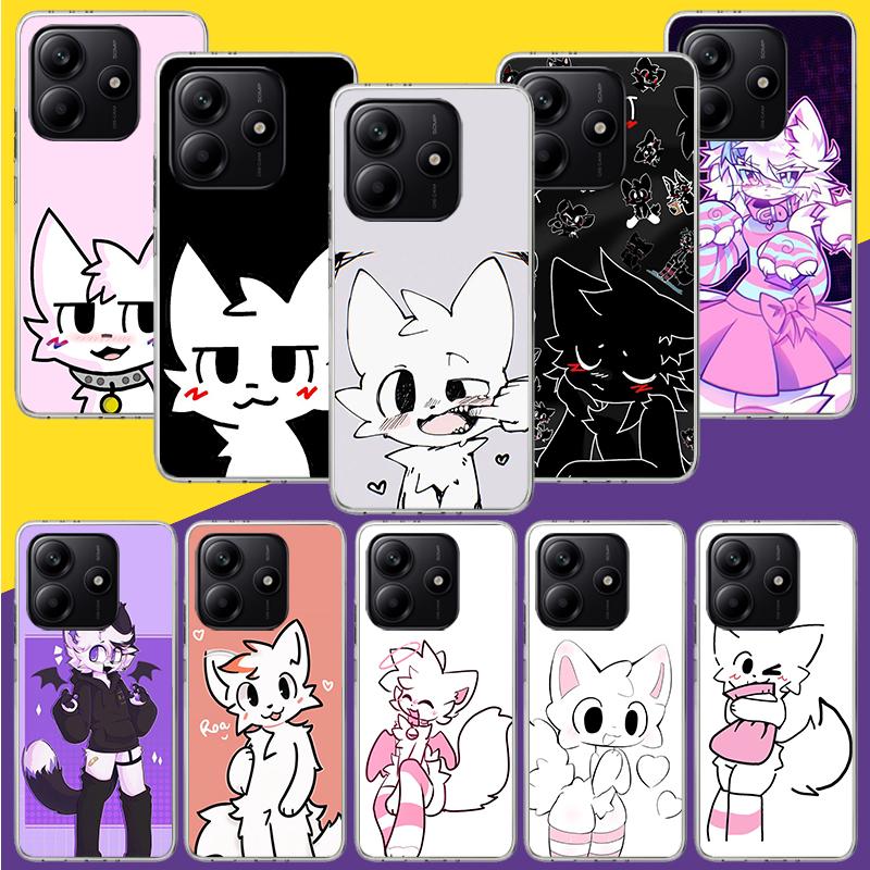 Boykisser Cat Phone Case For Xiaomi Redmi Note 15 14 13 12S 12 Pro Plus 11S 11E 11 11T 10S 10 Art Soft Pattern Cover Redmi Note