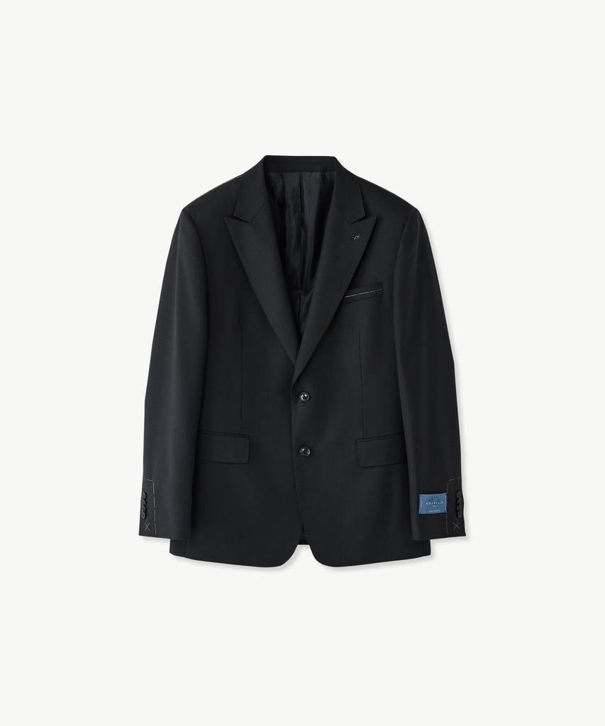 Stco [Four Seasons] Italy Guabello 130S Wool Suit Jacket_Black (Classic Fit)_Ssjwz93Csb