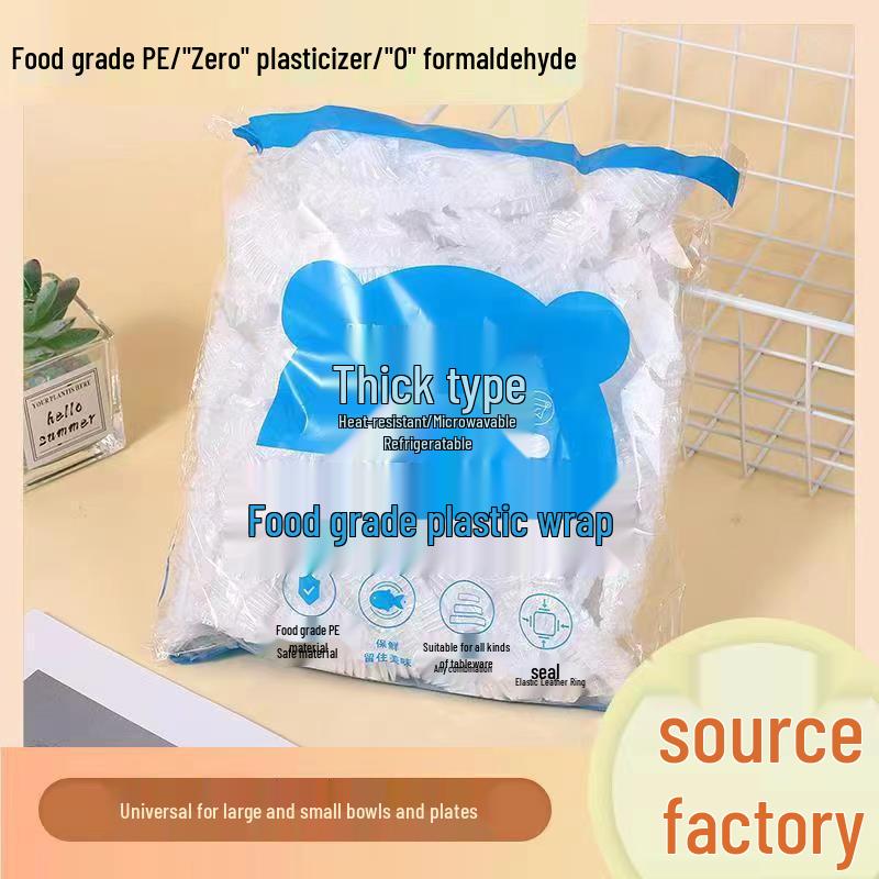 Disposable Kitchen Cling Film Bowl Covers Anti-Odor Sealing for Food Preservation 639₽