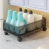Organizzatore Sottolavello, 47x28x15cm, 1 Livello Metallo da Banco Multiuso Storage Bagno