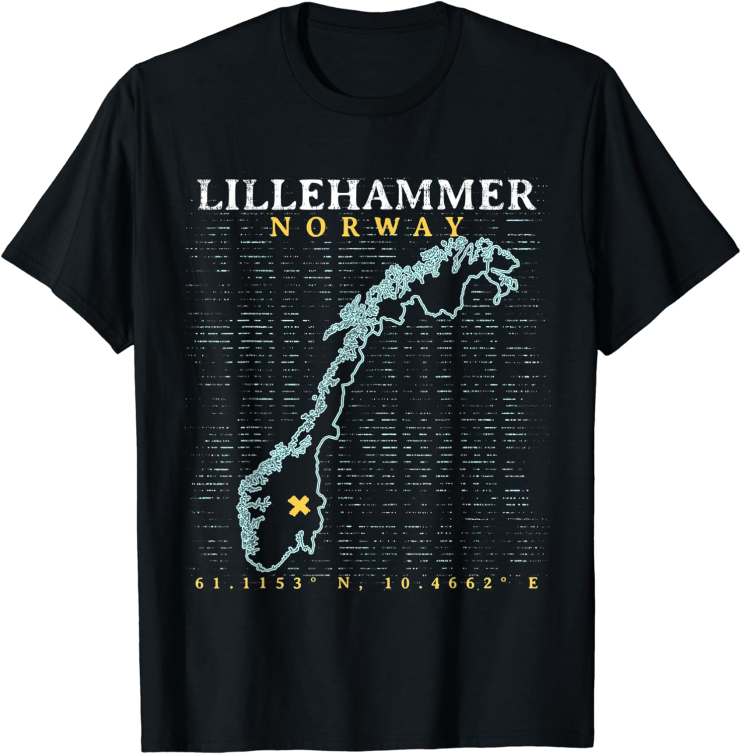 

Norway Lillehammer TShirt 100 Cotton ONeck Summer Short Sleeve Casual Mens Tshirt Size S3XL S