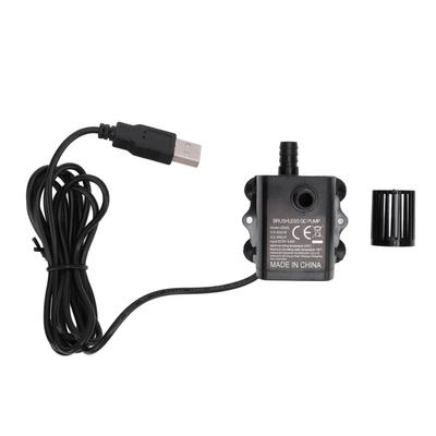 Dalgıç Su Pompası Akvaryum Çeşmesi Akış Ayarlama Fonksiyonu USB Arayüzü DC 5V 4.8W