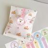 100PCS Thank You Seal Stickers Handmade DIY Accessories Adhesive Sealing Sticker Self-adhesive Multicolor
