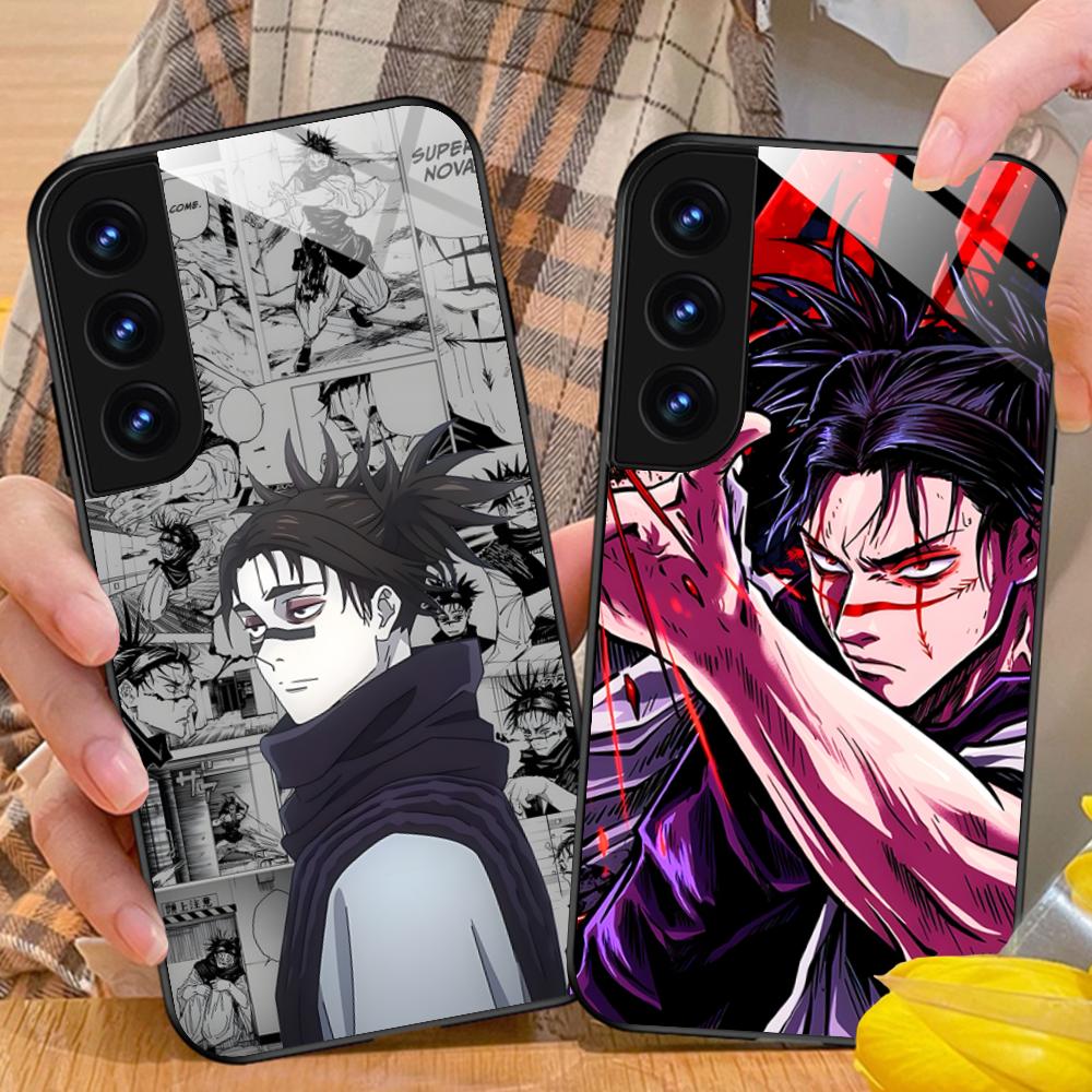 Jujutsu Kaisen Choso Handyhülle für Samsung Galaxy S26 S25 S24 S23 S22 S21 S20 Note20 Plus FE Ultra Glas Bunte Hülle