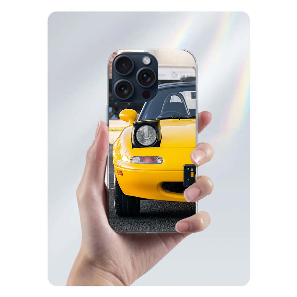 

Mx5 M-Miata Clear Phone Case For Iphone 17 Air 16 Pro Max 15 Pro 14 Plus 17E 16E 11 13 12 Mini Cover Cases Fundas Cell TPU Capa iPhone14 Pro(13 Pro)