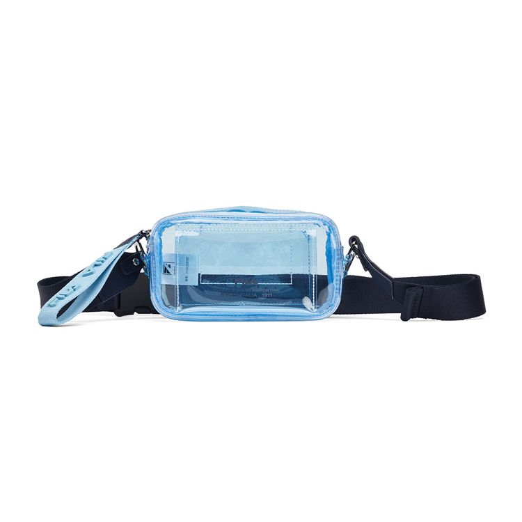 

FILA Transparent Fashion PVC Small Square Crossbody Shoulder Bag Unisex bags Blue F13W028162F-LB Blue
