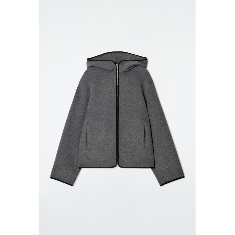 COS Japan Hooded Double Face Wool Jacket