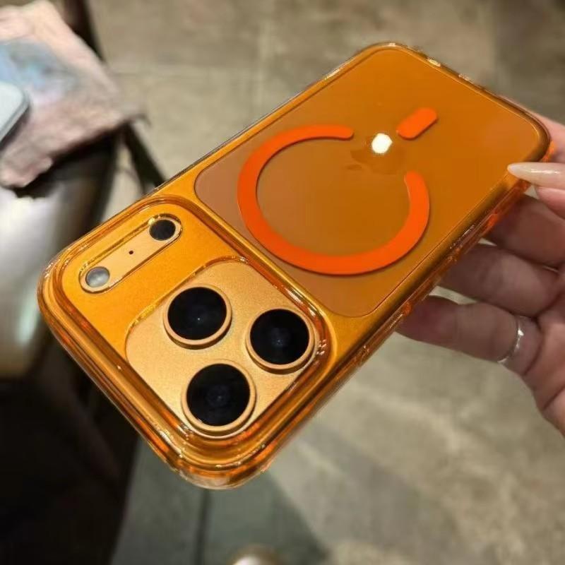 Original Ultra Thin For Magsafe Transparent Case For iPhone 17 15 14   16 Pro Max Magnetic Wireless Charge Clear PC Cover