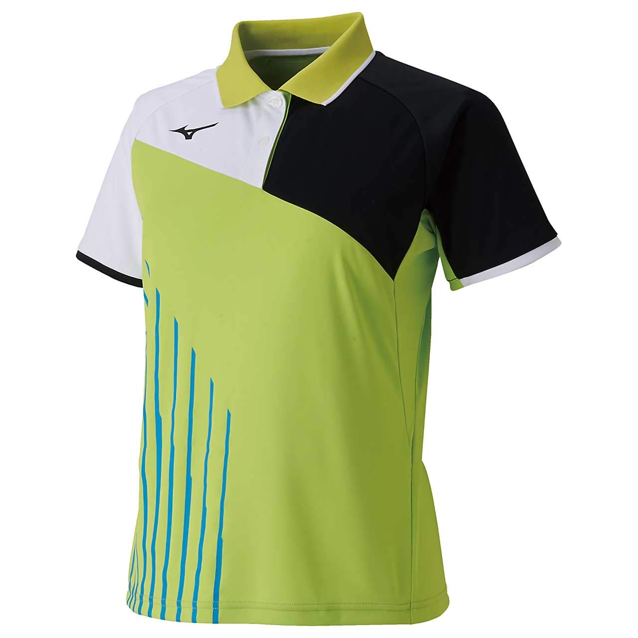 

Mizuno Short Sleeve Tennis Game Dynamotion for Soft Tennis and Lime Size Japan Size Small to Japanese Size Women s Shirt, Standard, Fit,