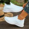 Women's Breathable Slip-On Sneakers Lightweight Sole Walking Shoes  Casual Sports Trainers for Daily Wear Travel