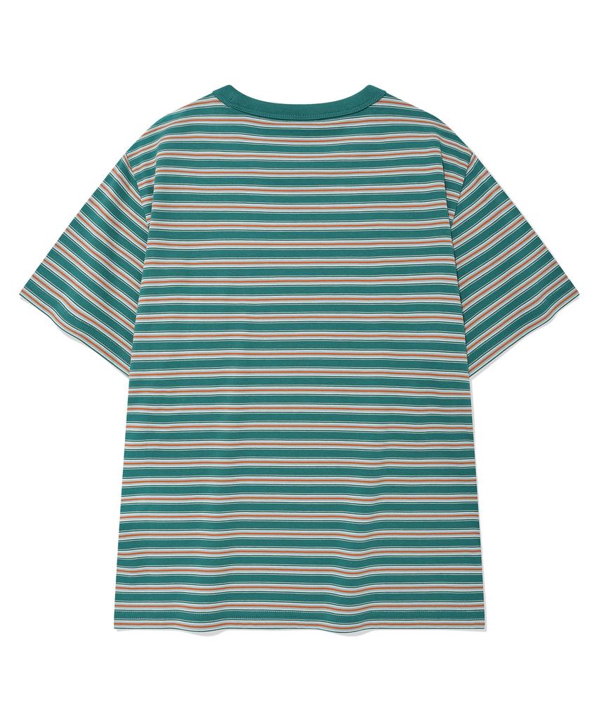 COVERNAT WOMAN Striped T-Shirt Green