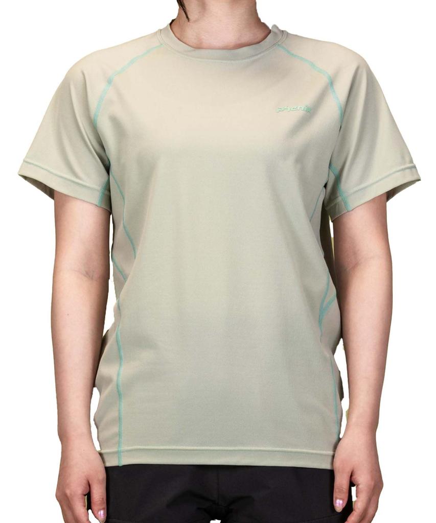Phoenix Crew Neck Short Sleeve in Mist Green Women's T-Shirt (PH4100)