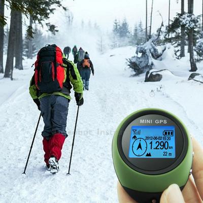 Şarj Edilebilir Mini GPS Navigasyon Bulucu GPS Alıcısı Anti-Kayıp Su Geçirmez El GPS Elektronik Pusula Açık Hava Seyahati İçin