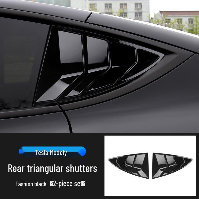 Hintere Seitenfensterlamellen für Tesla Model 3/Y (2017–2025)