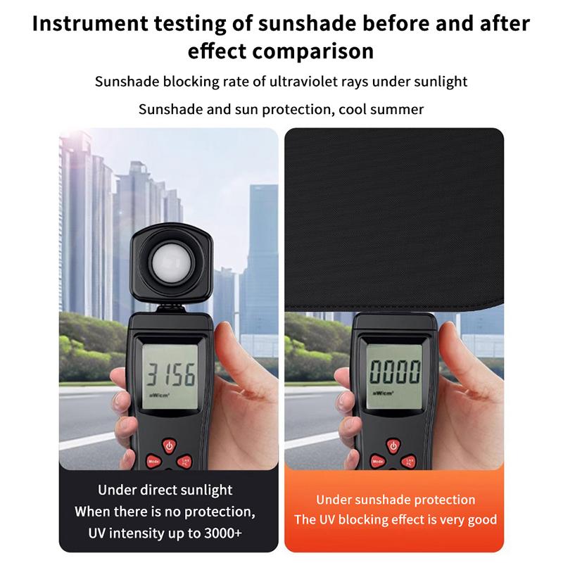 Seametal Car Side Window Sunshade Protection Foldable Auto Sun Shade Cover Front Rear Side Window Shield Car Sun Uv Blocking