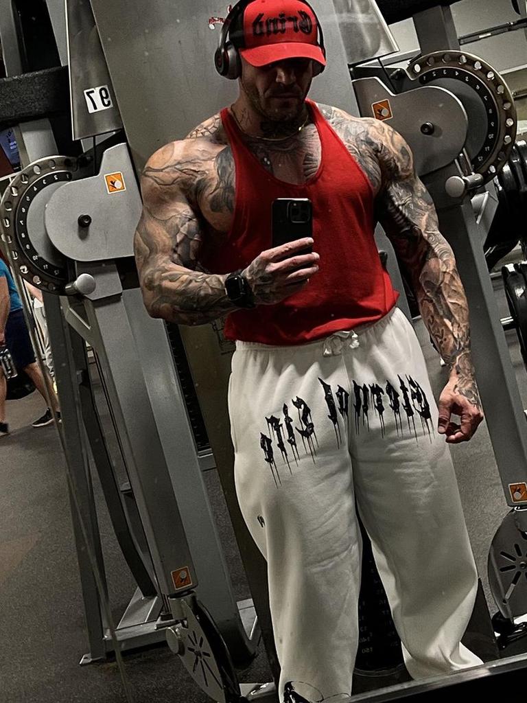 Men's Spring & Autumn European-American Casual Sports Terry Sweatpants