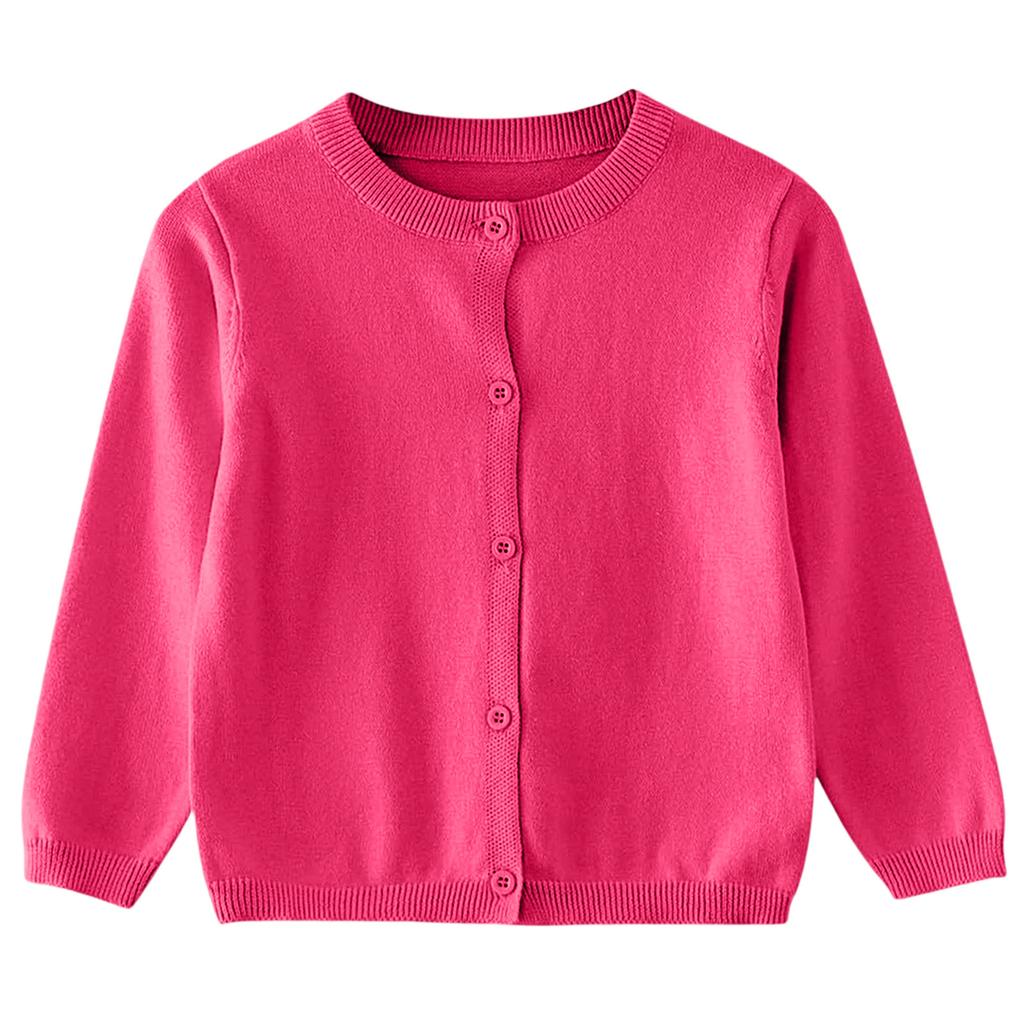 Toddler Kids Cardigan Sweater Knit Top for Boys and Girls