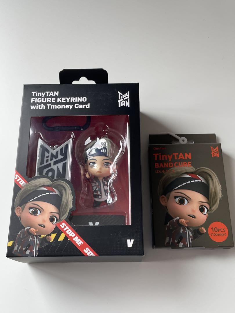 

[Б/У] Брелок-фигурка TinyTAN V и набор пластырей